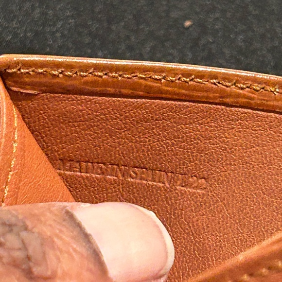 Loewe Men’s Brown Leather Wallet EUC - Picture 11 of 12